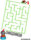 labyrinthe bonbons