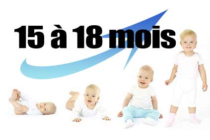 Le développement de l'enfant de 15 à 18 mois